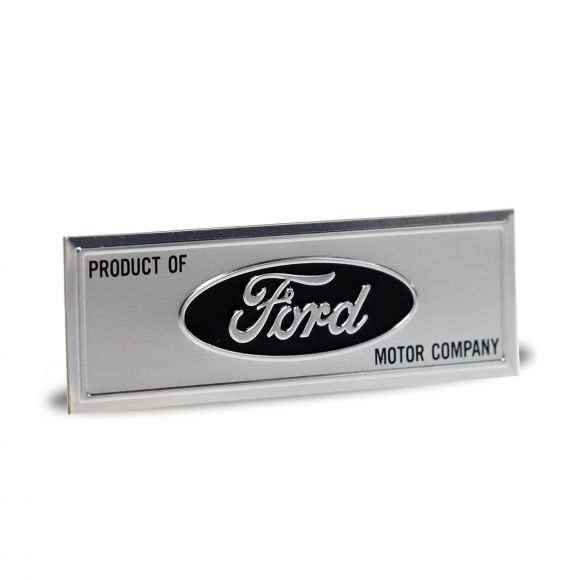 Ford Oval Emblem Decal on Driver Inner Rocker | 66-67 Ford Bronco